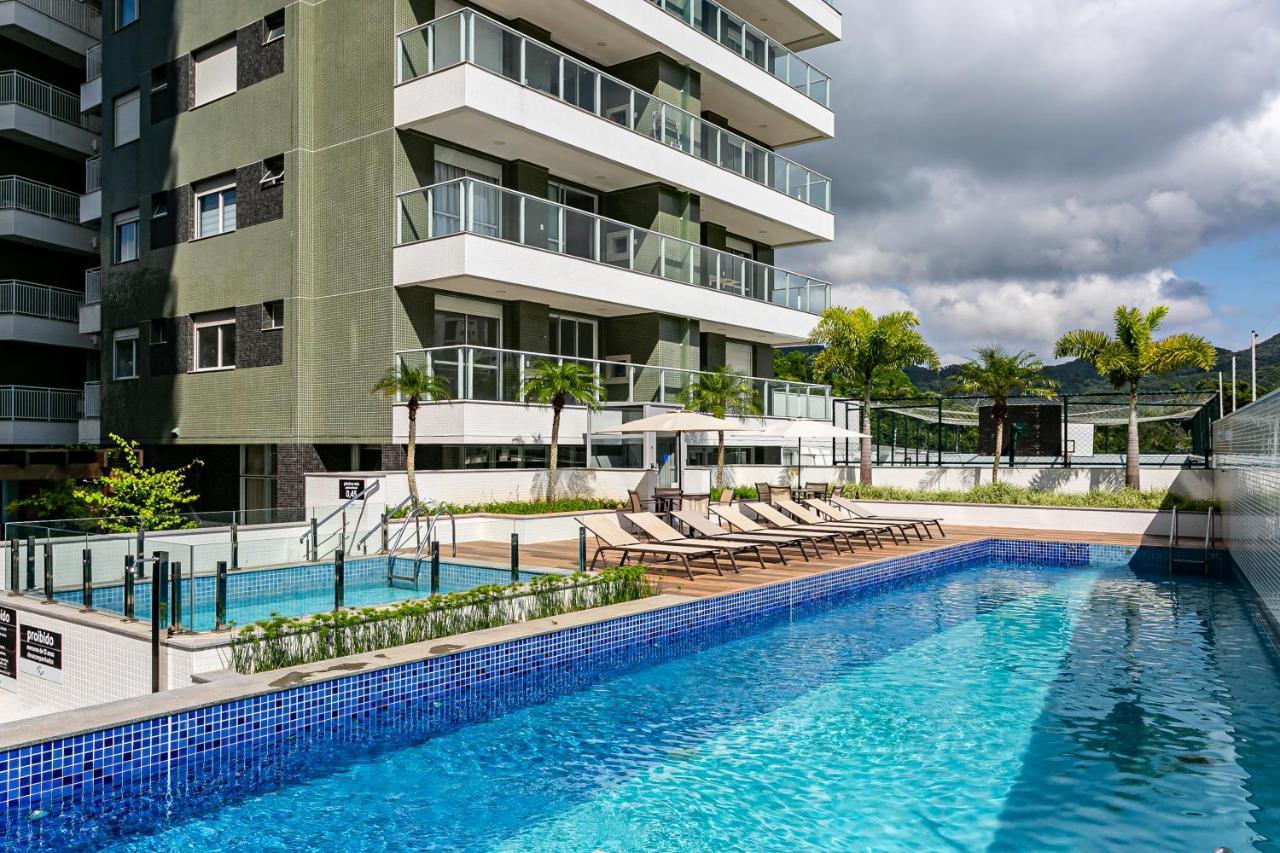 Apto novo e sofisticado a 150m Praia Brava ABC201 Itajaí Exterior foto